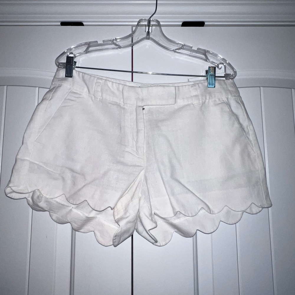 J. Crew size 10 linen shorts